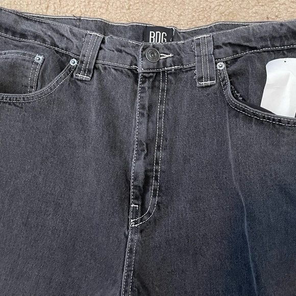 Bdg urban outfitters Louis 2 Seamed Loose Fit Jeans washed black 36x32 - Picture 13 of 13